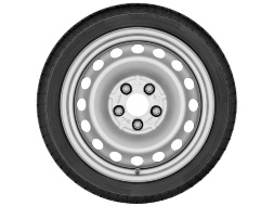 Колесо в сборе 16'' с диском Mercedes-Benz, Q44017111011E
