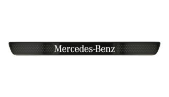 Накладка порога с подсветкой Mercedes-Benz, передняя, 2 шт., A1776804407