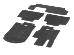 Велюровые коврики CLASSIC, комплект 5 частей, A16768004049F87